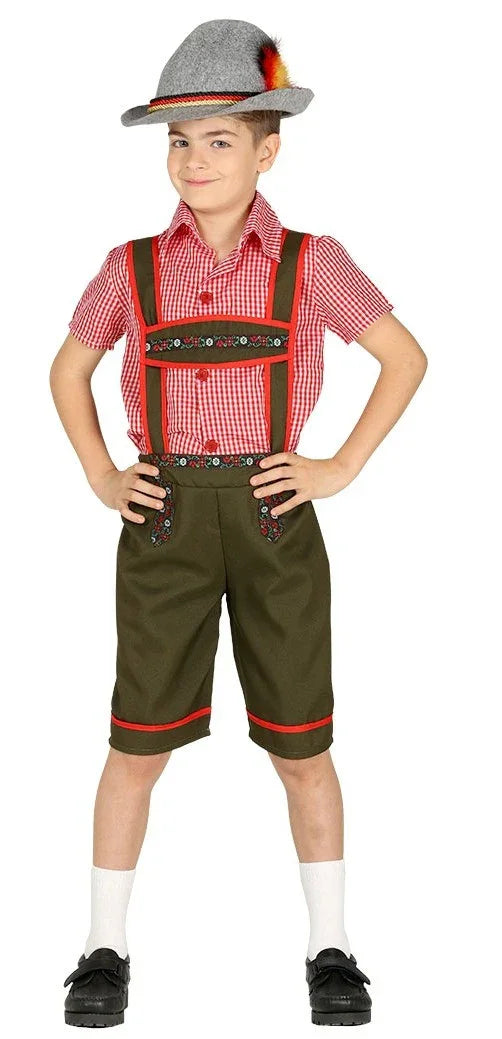 Disfraz de Bávaro Oktoberfest para Niño Oktoberfest Guirca