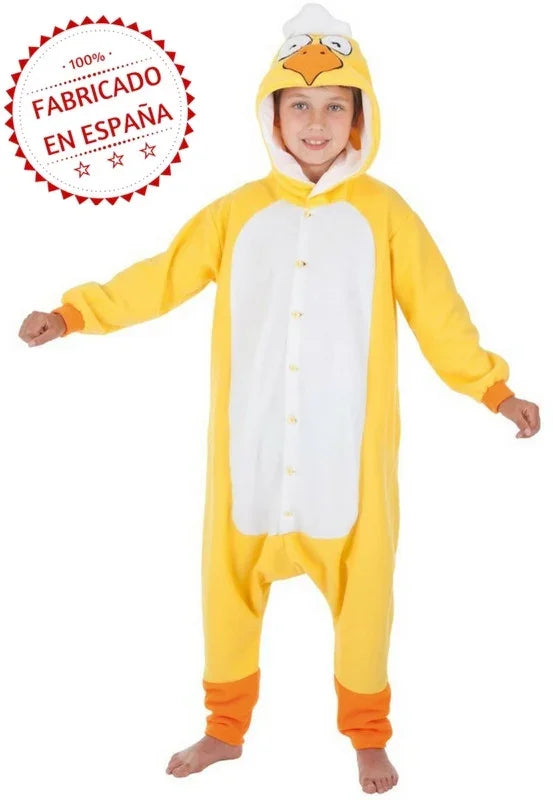 Disfraz de Pollo Pijama para Niños Pollo y Gallina Llopis
