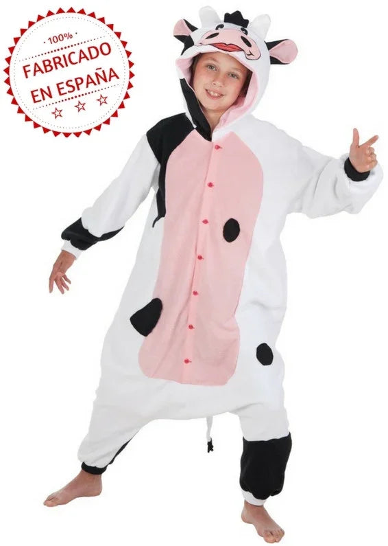 Disfraz de Vaca Pijama para Niños Vaca y Toro Llopis