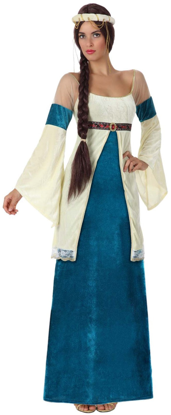 Disfraz de Princesa Medieval para Mujer Adultos Atosa