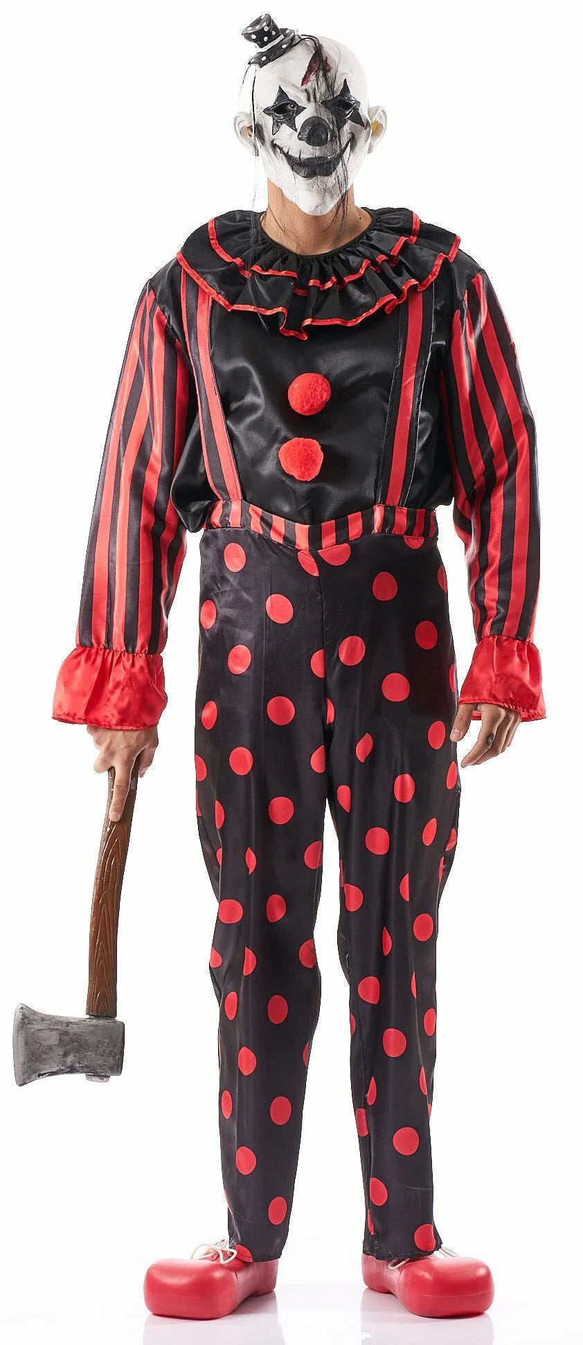 Disfraz de Payaso Diabólico para Hombre Payasos Asesinos El Rey del Carnaval