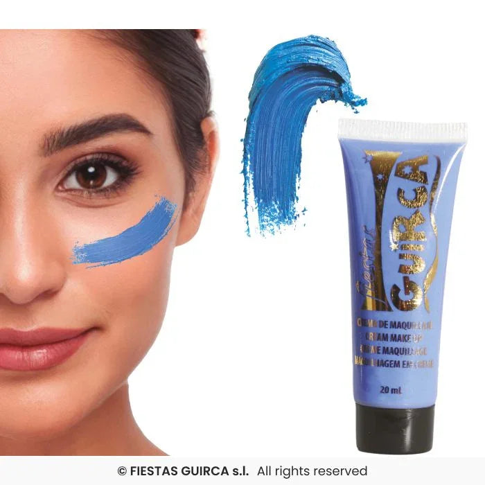 Tubo de Maquillaje en Crema en Colores Maquillaje en Crema Guirca Azul Oscuro