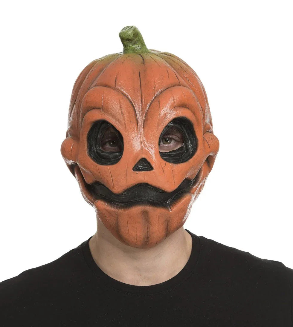 Máscara de Calabaza Terrorífica de Látex Máscaras Halloween Viving