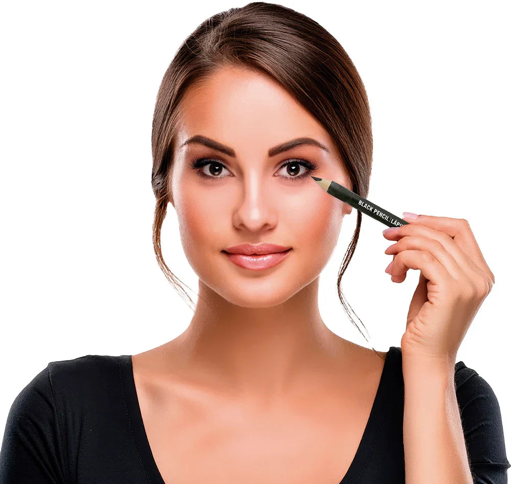 Lápiz Negro para Contornos de Maquillaje Lápices Guirca