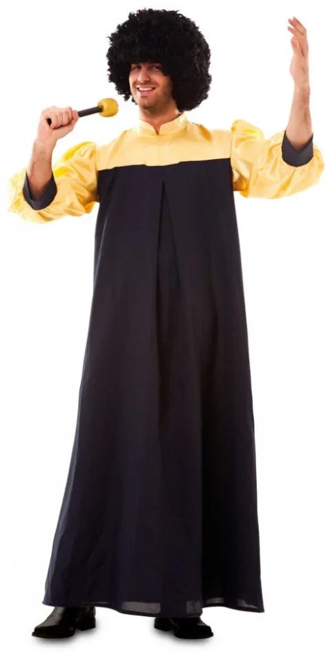 Disfraz Gospel Negro para Adulto Cantantes y Músicos EuroCarnavales
