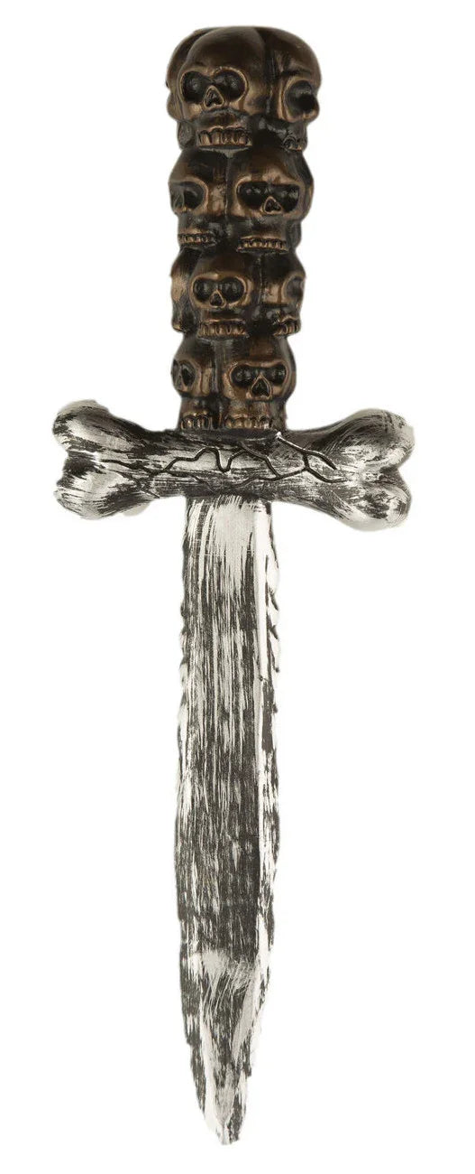 Puñal con Mango de Calaveras Cuchillos, Machetes y Hachas Viving