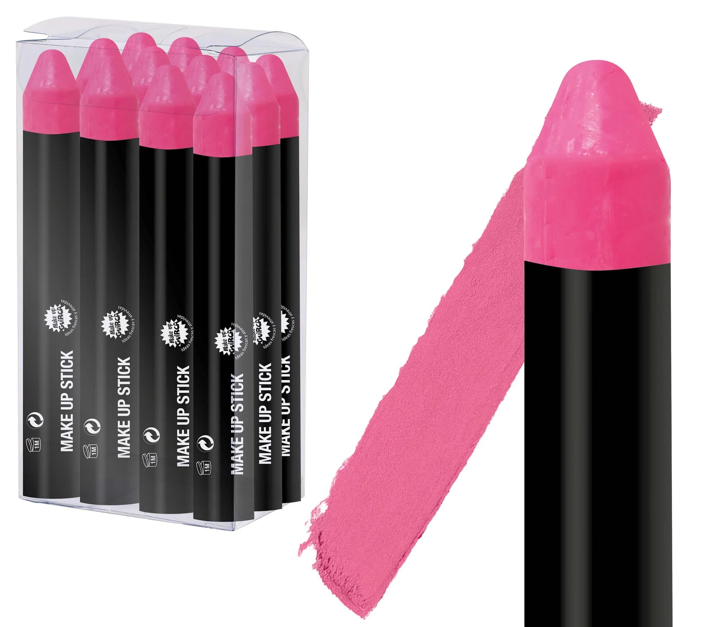 Pintura en Barra para Maquillaje en Colores Maquillajes y Pinturas Guirca Rosa