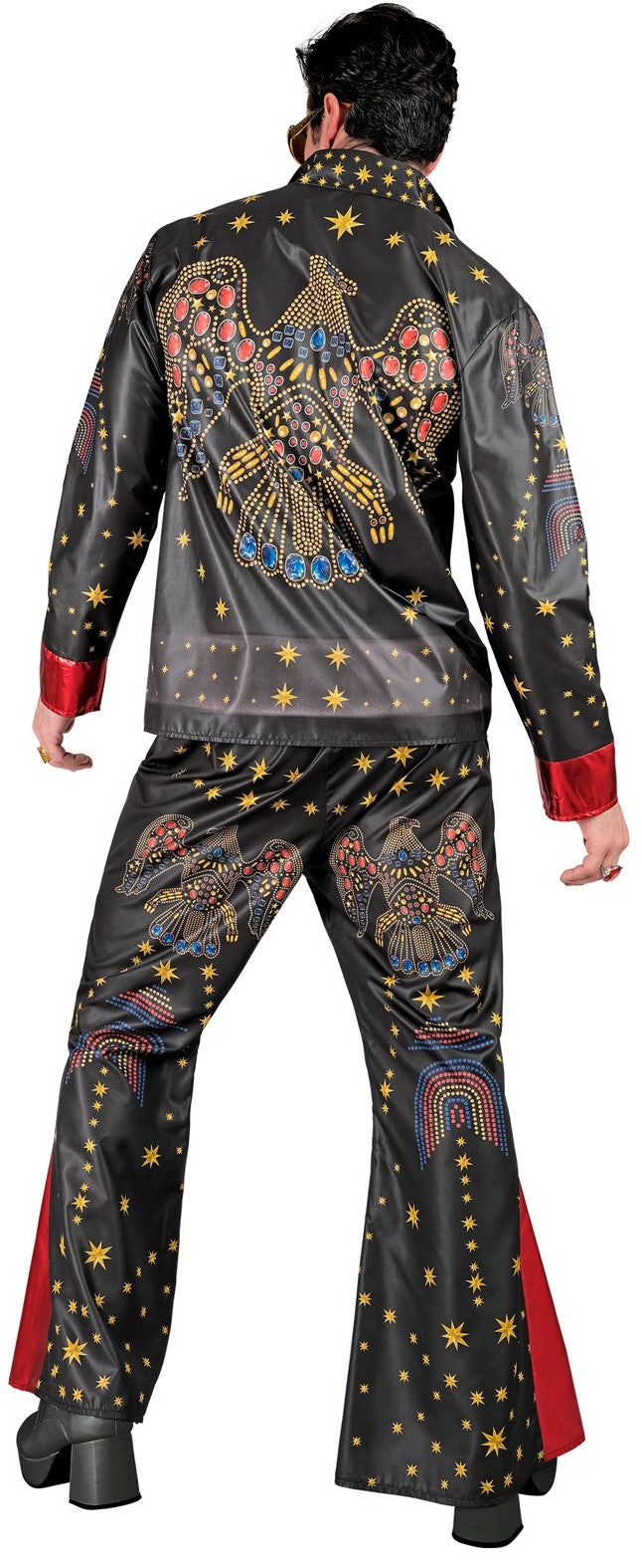 Disfraz de Elvis Presley Negro para Hombre Elvis Widmann