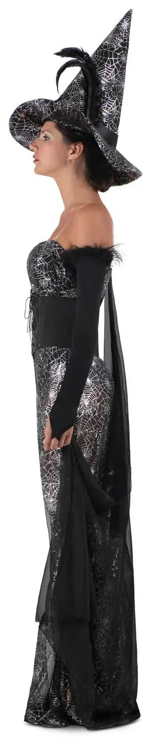 Disfraz de Bruja Telarañas con Corpiño para Mujer Brujas Viving