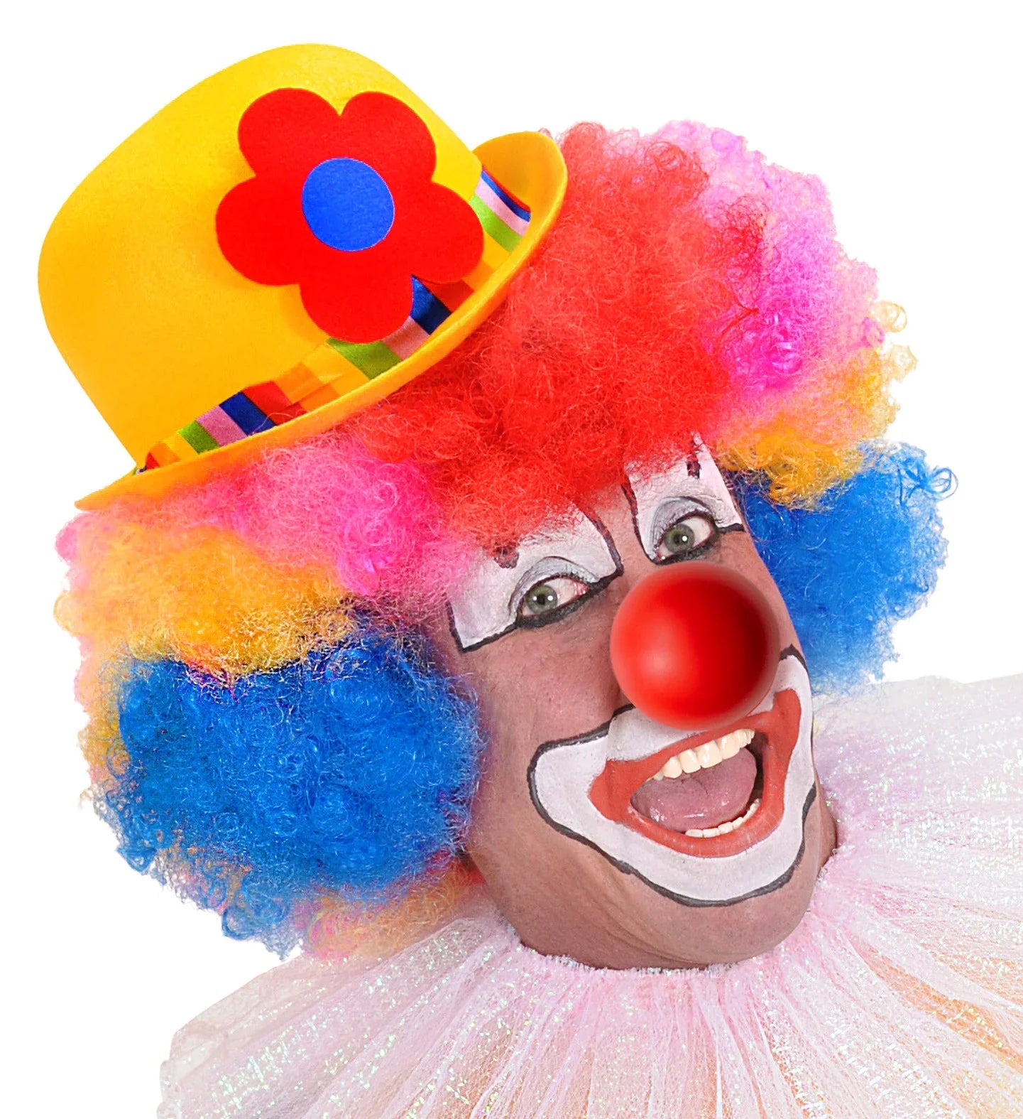 Nariz Roja de Payaso de Espuma Látex Complementos Payasos Widmann