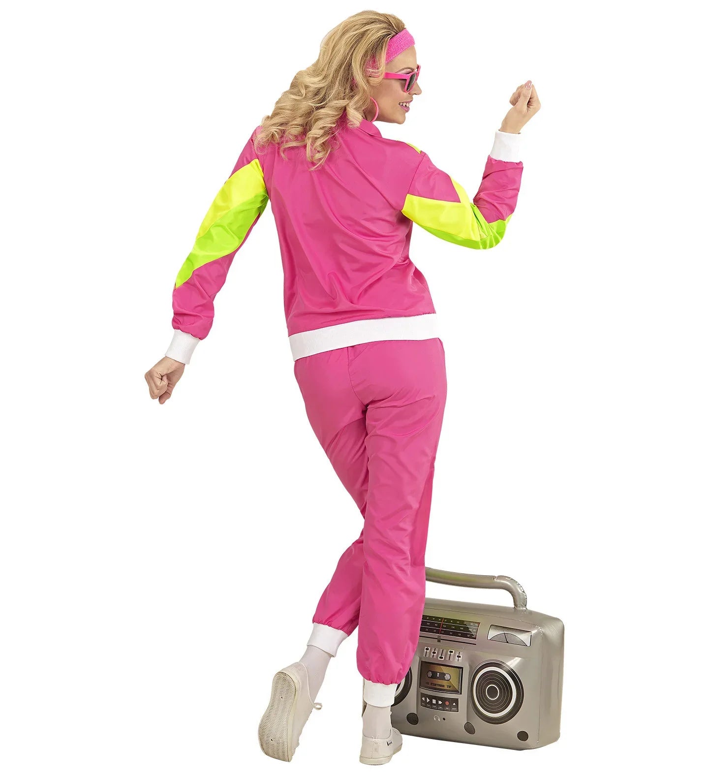 Disfraz Chandal Rosa Años 80 para Adulto Años 60, 70 y 80 Widmann