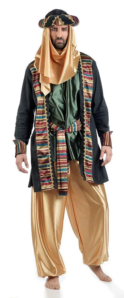 Disfraz de Califa Árabe Premium para Hombre Árabe Limit Sport