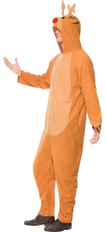 Disfraz de Reno Pijama para Adulto Renos Smiffys