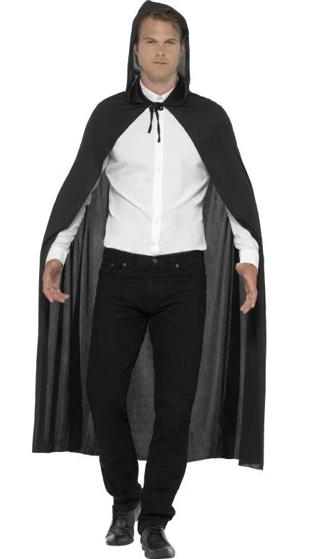 Capa Negra con Capucha Capas Smiffys