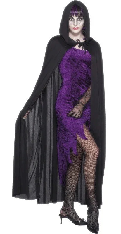 Capa Negra con Capucha Capas Smiffys