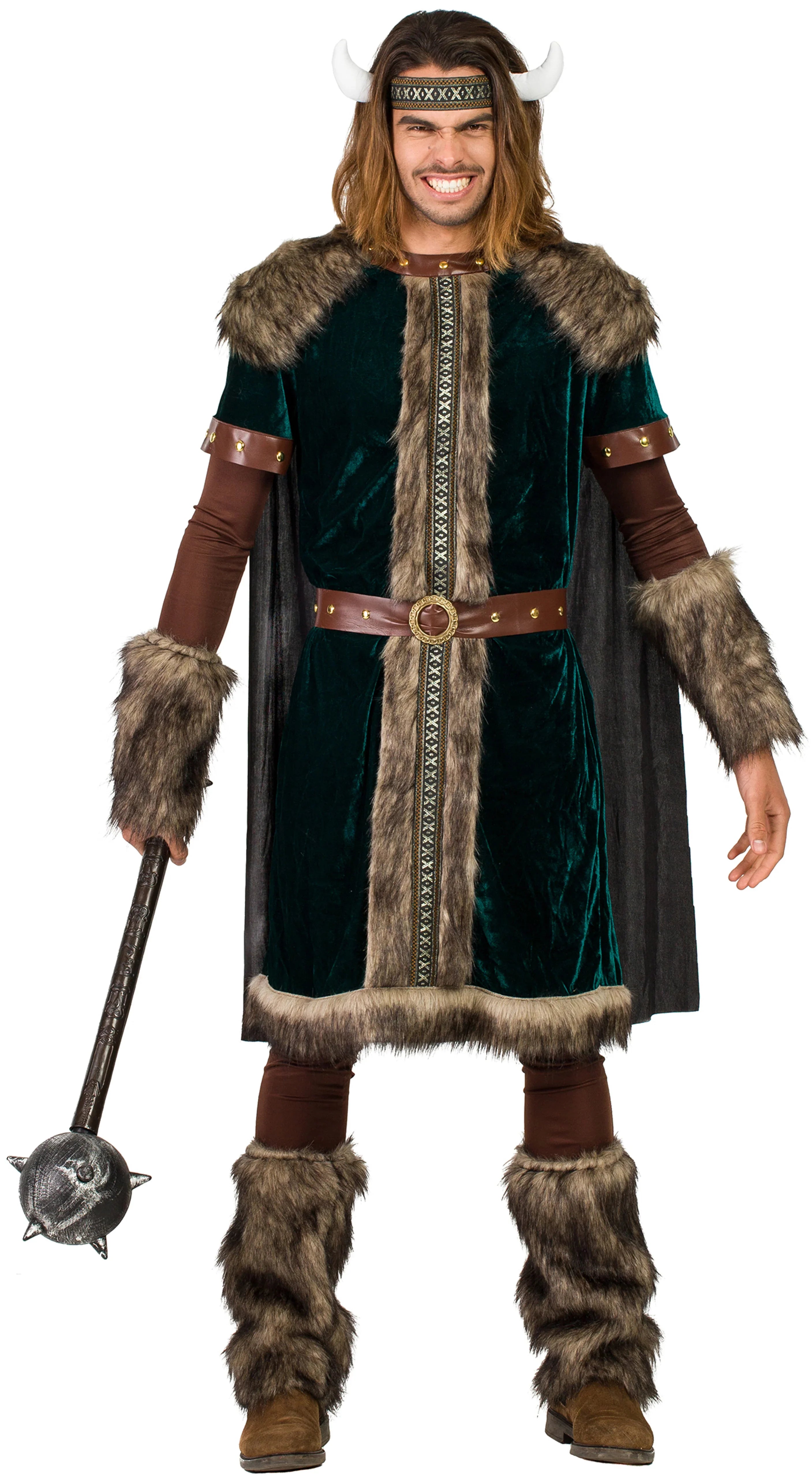 Disfraz de Guerrero Vikingo para Hombre Vikingos Kimokawaii