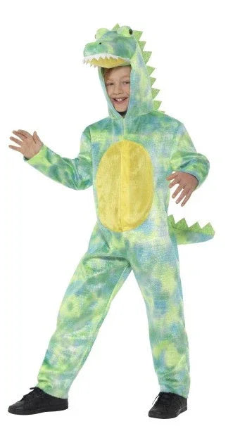 Disfraz de Cocodrilo Premium para Niño Dragón y Dinosaurio Smiffys