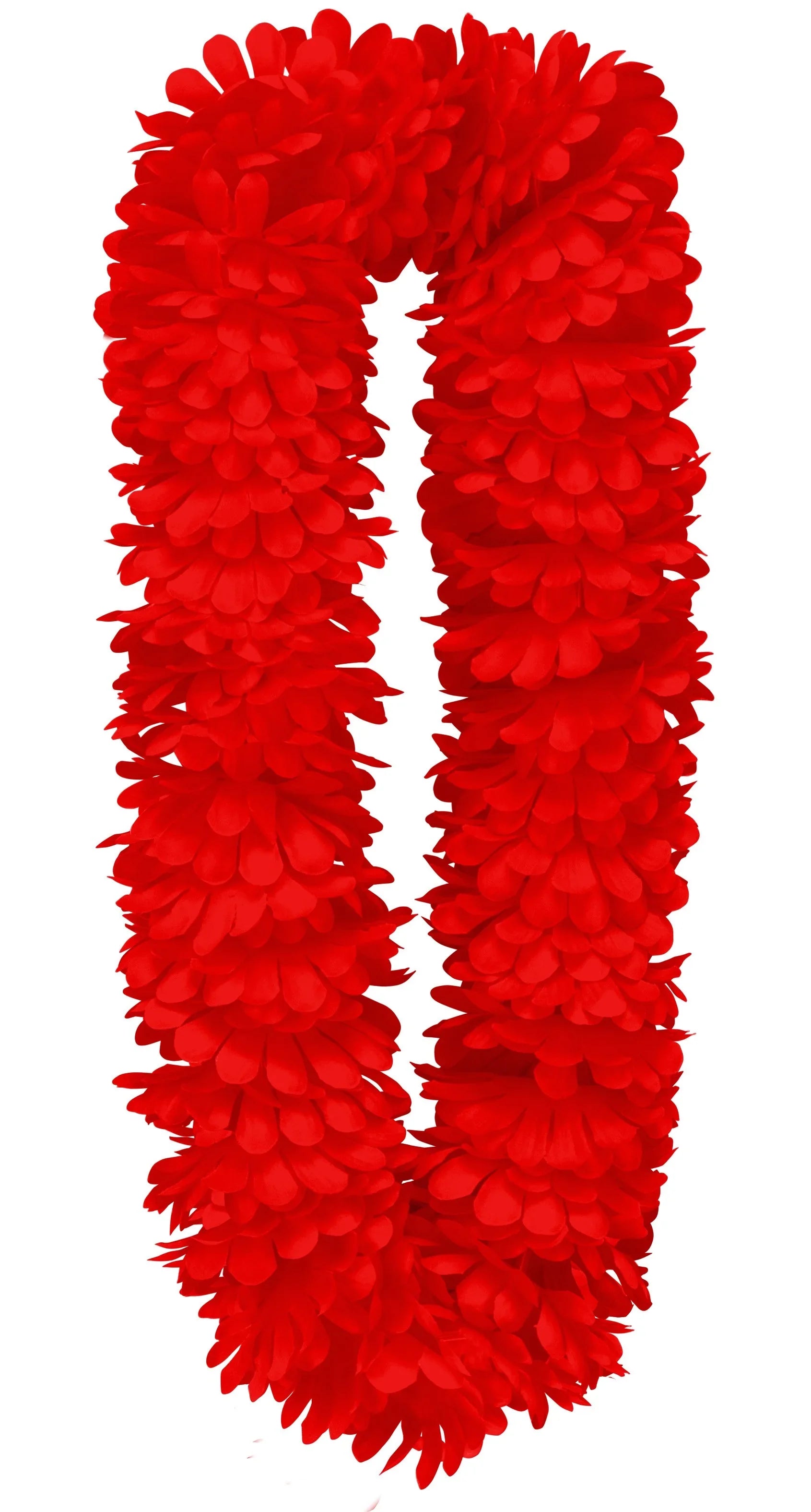 Collar Hawaiano de Flores Tropicales Rojas Collares Hawaianos Widmann