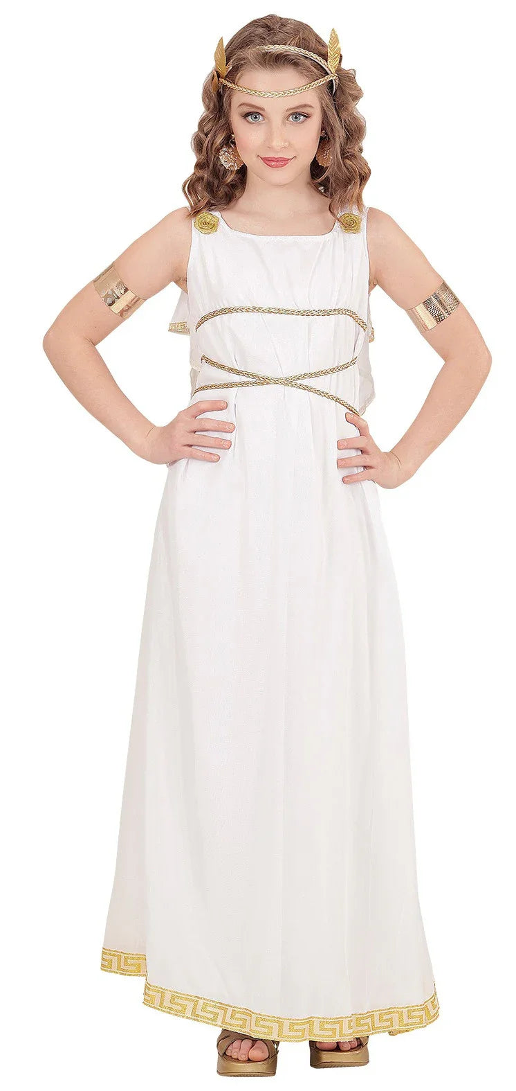 Disfraz de Diosa Griega para Niña Romano y Griego Widmann