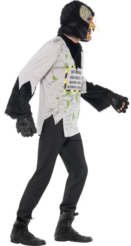 Disfraz de Gorila Mutante para Adulto Mono y Gorila Smiffys