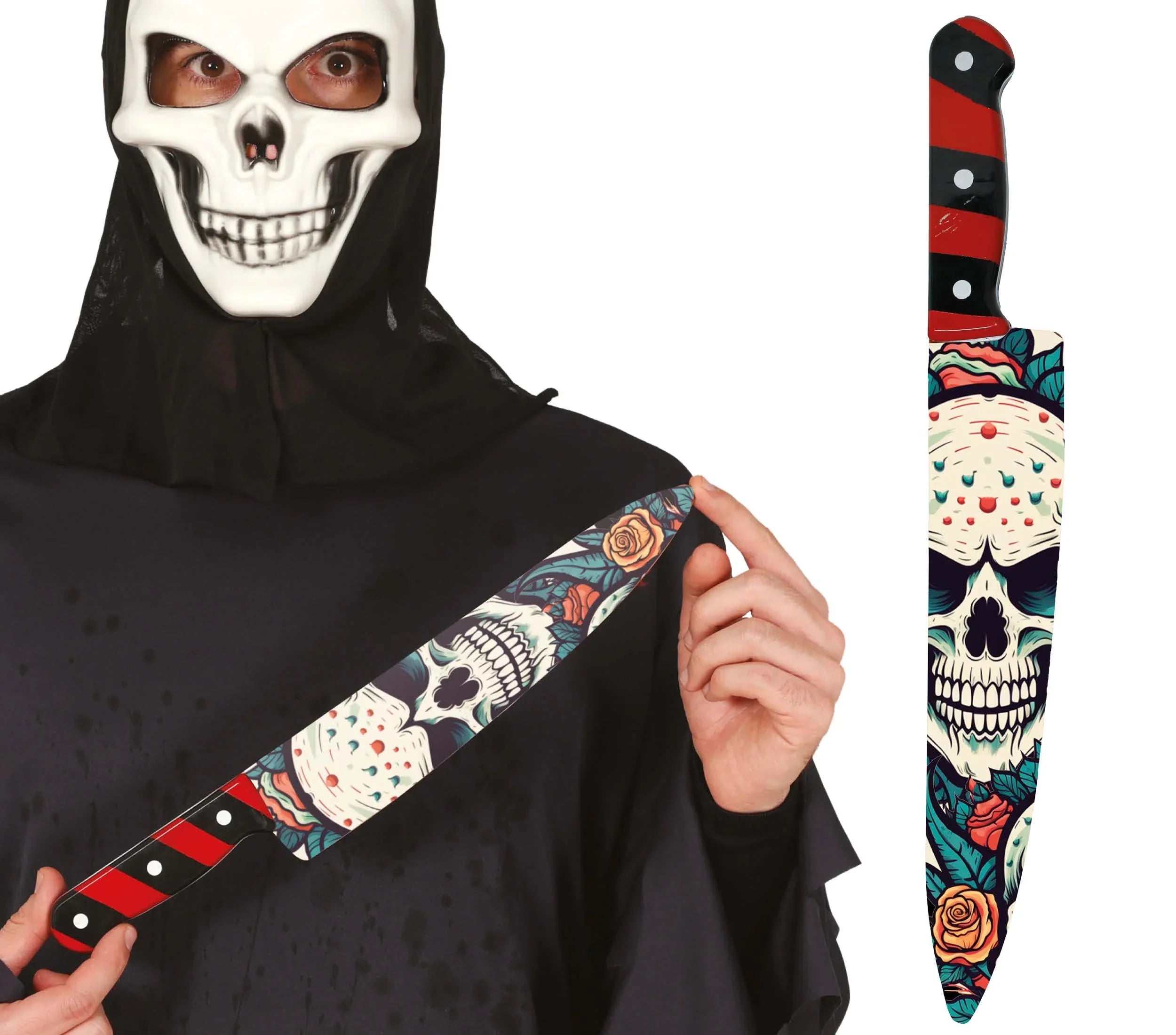 Cuchillo de Calavera de Asesino Psicópata Cuchillos, Machetes y Hachas Guirca