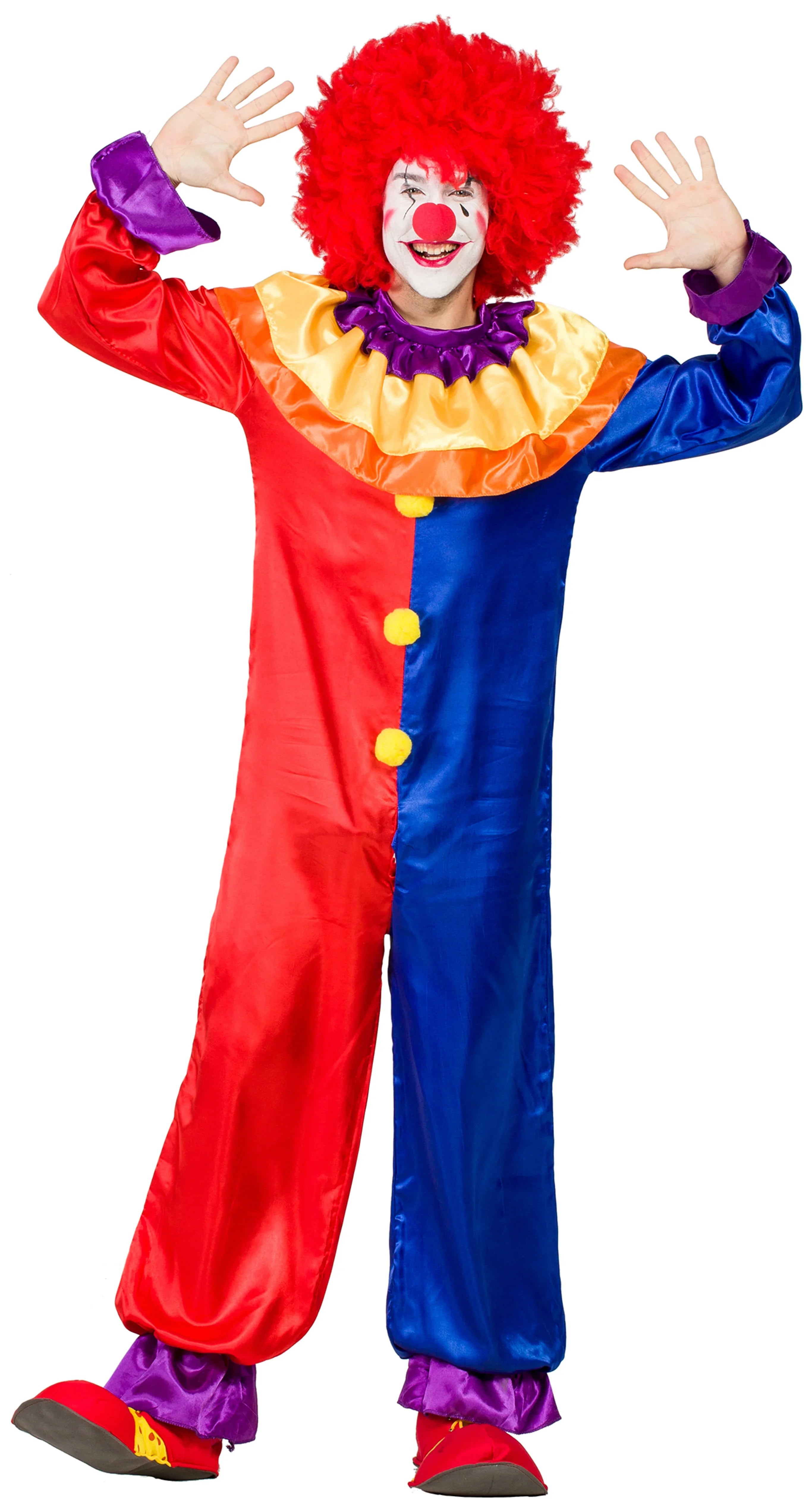 Disfraz de Payaso Terroríficamente Divertido para Hombre Payaso Kimokawaii