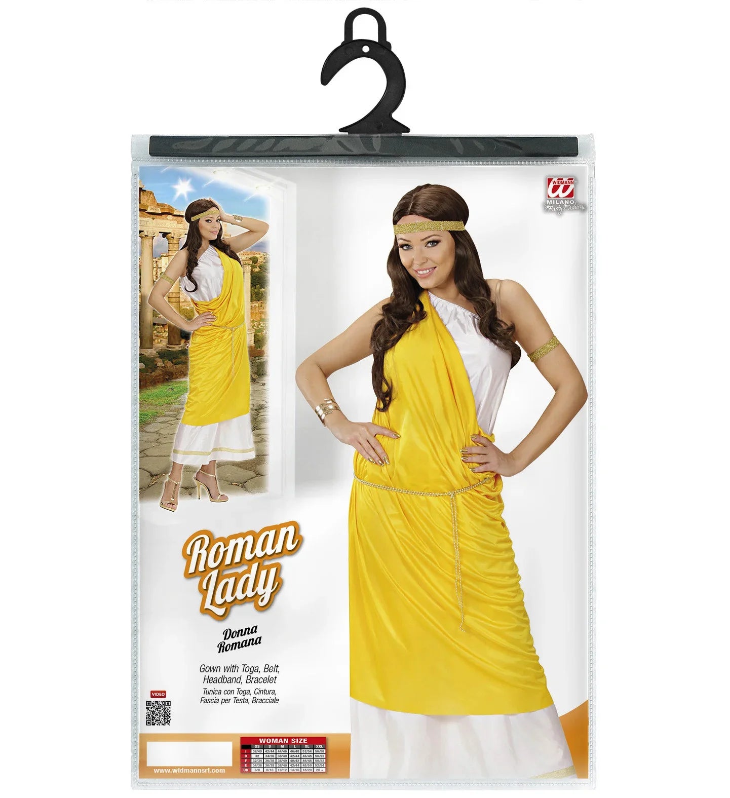 Disfraz de Romana Romanos y Griegos Widmann
