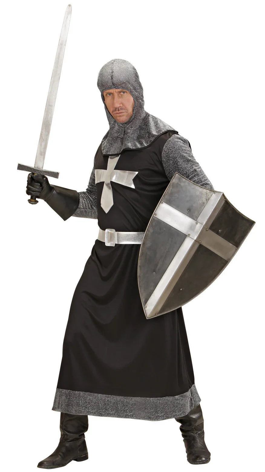 Disfraz de Caballero Hospitalario Medieval para Hombre Adultos Widmann
