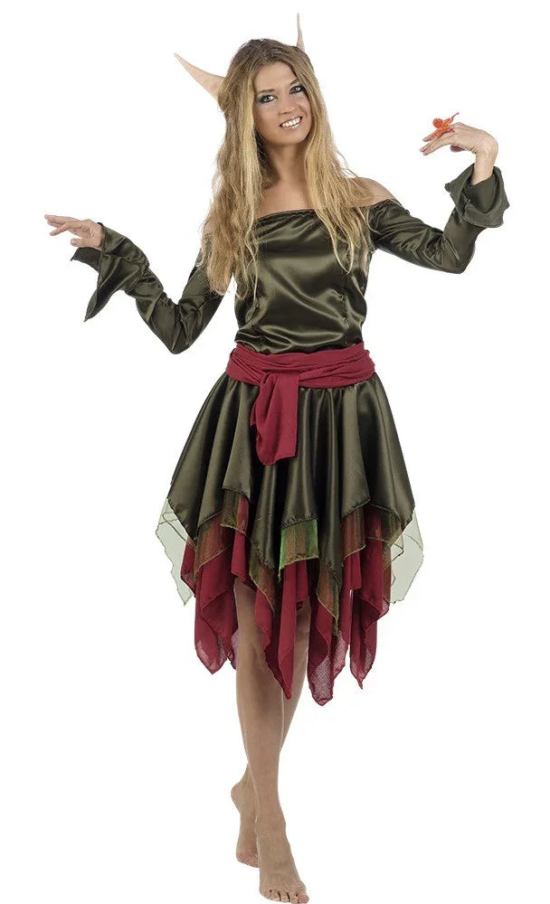 Disfraz de Elfa del Bosque para Mujer Hadas, Duendes y Elfos Limit Sport