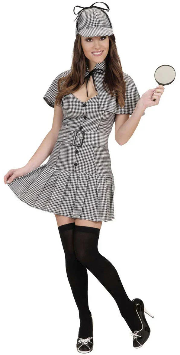 Disfraz de Detective Sherlock para Mujer Adultos Widmann
