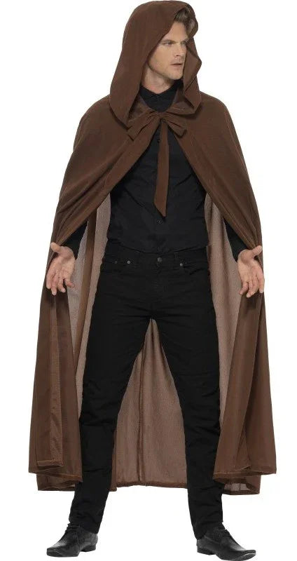 Capa Marrón con Capucha de Antelina Capas Smiffys