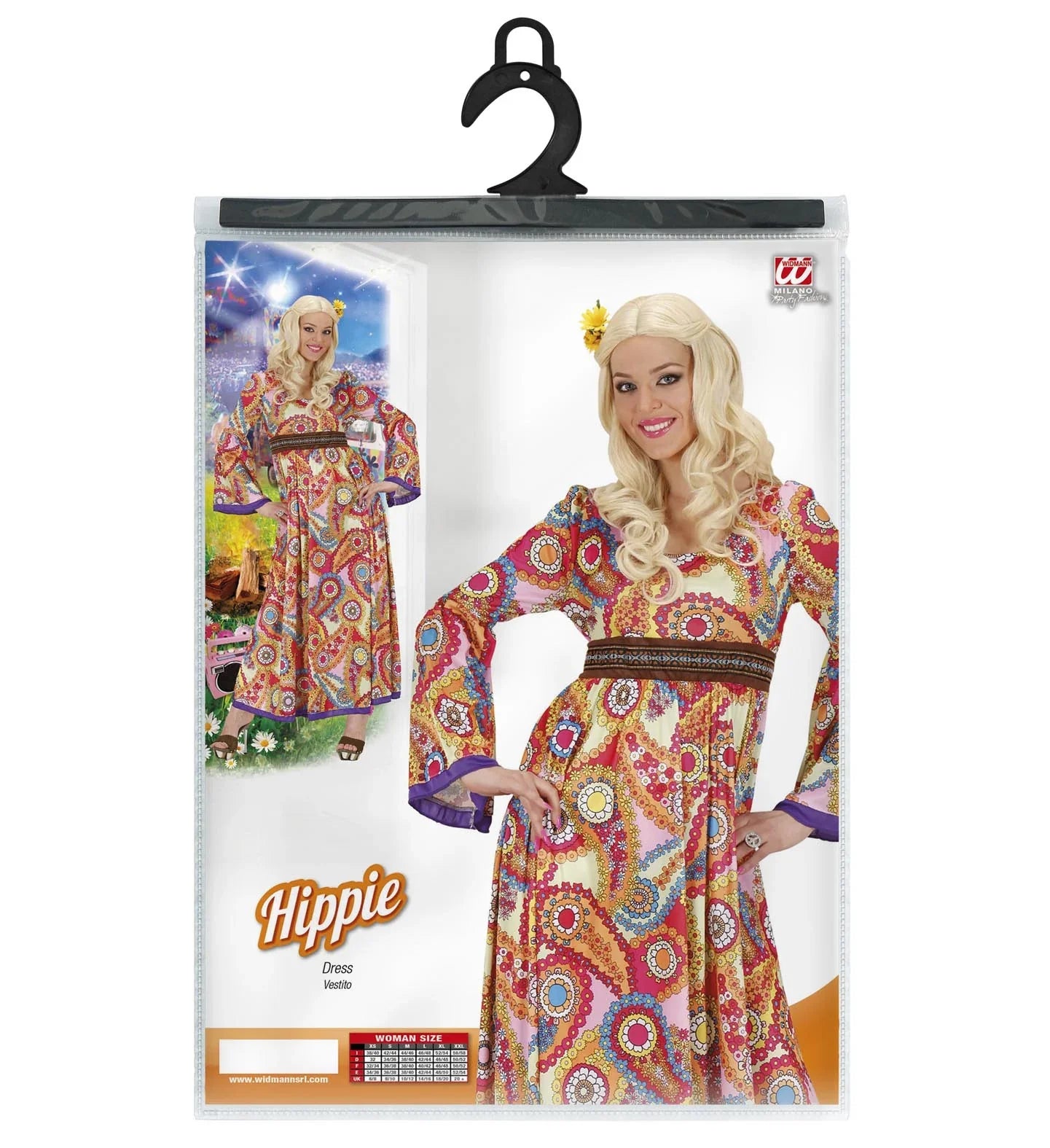 Vestido de Hippie Largo para Mujer Hippies Widmann