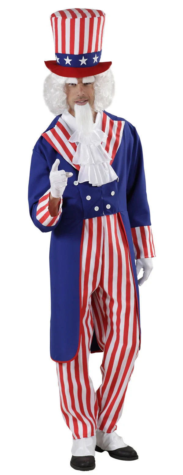 Disfraz de Tío Sam Americano para Hombre Adultos Widmann