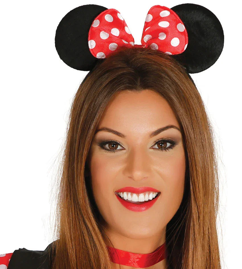 Diadema de Minnie Mouse con Lazo Mickey Mouse & Minnie Mouse Guirca