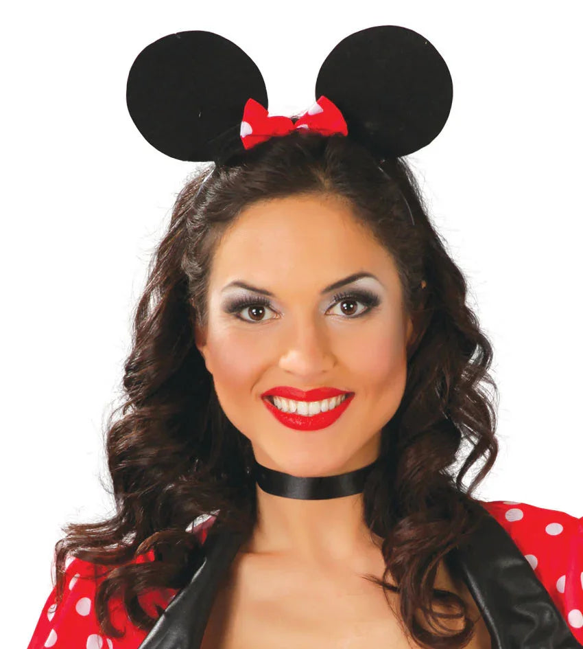 Orejas de Minnie Mouse con Lazo Mickey Mouse & Minnie Mouse Guirca