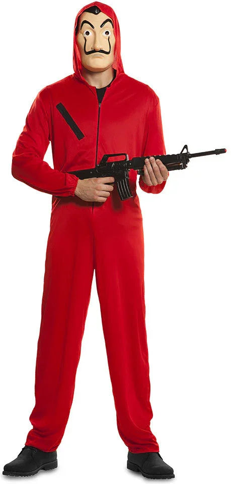 Disfraz de La Casa de Papel para Adulto Polis y presos EuroCarnavales