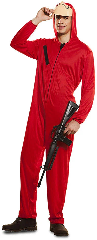 Disfraz de La Casa de Papel para Adulto Polis y presos EuroCarnavales