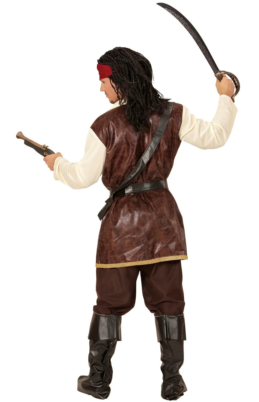 Disfraz de Pirata del Caribe Elegante para Hombre Pirata Widmann