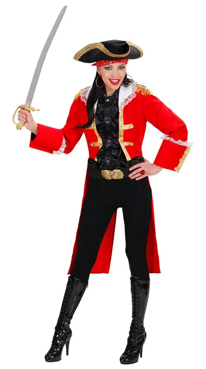 Disfraz de Capitán Pirata para Mujer Piratas Widmann