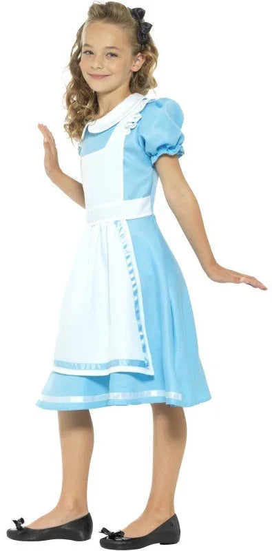 Disfraz de Alicia para Niña Alicia en el País de las Maravillas Smiffys