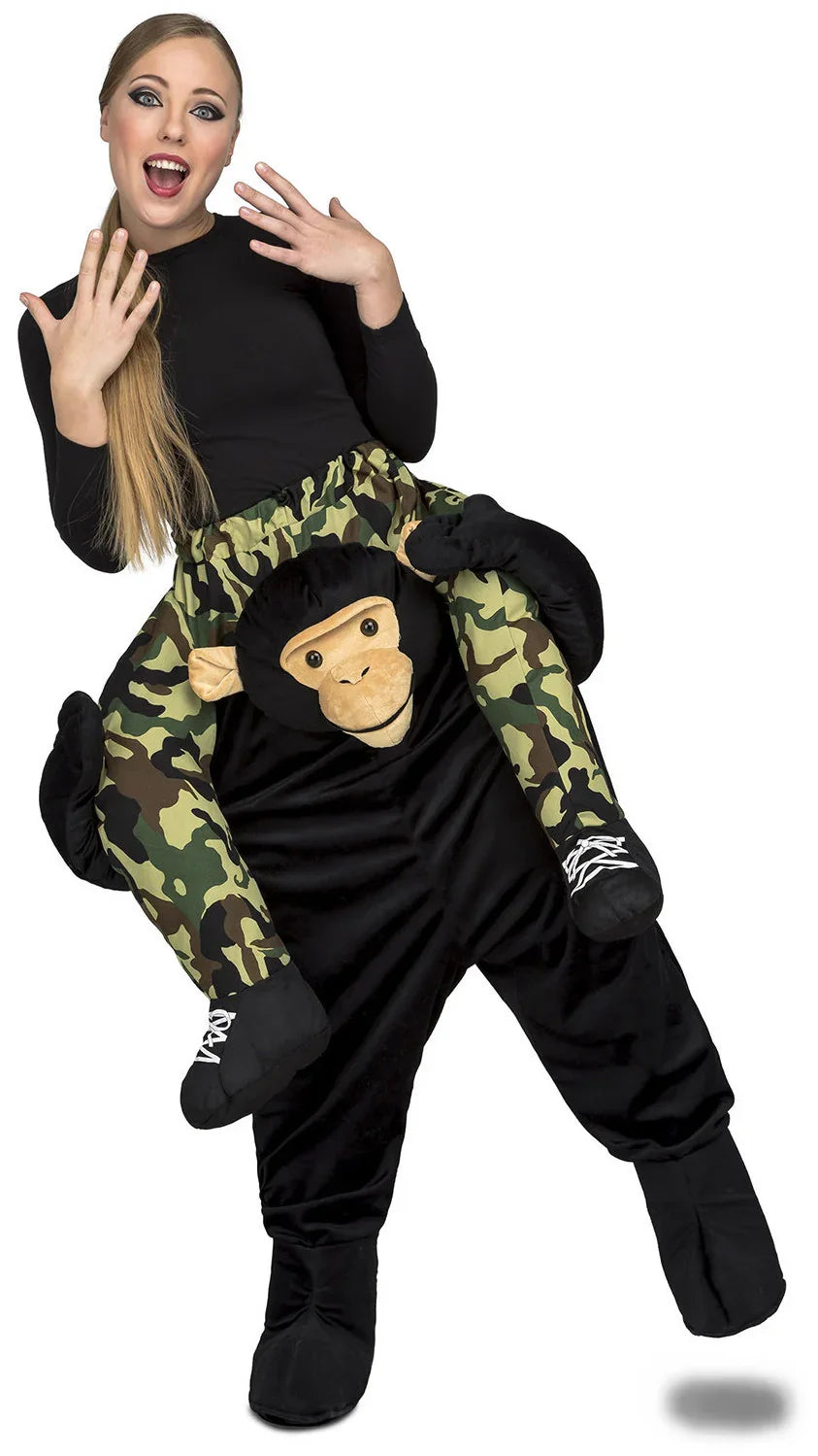 Disfraz de Mono a Hombros para Adulto Mono y Gorila Viving