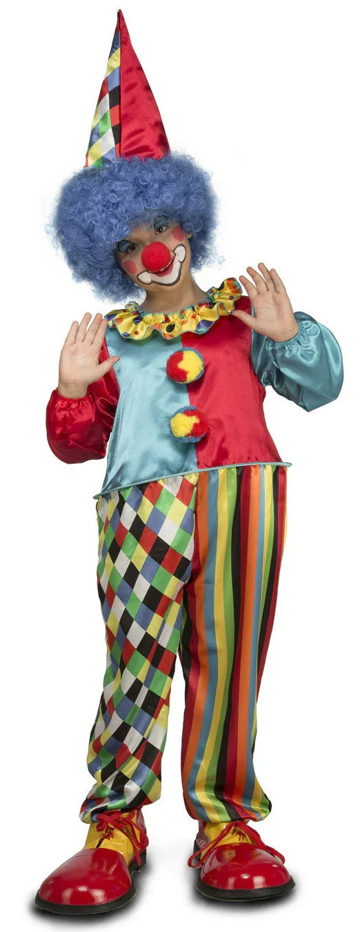 Disfraz de Payaso Fondón para Niño Payaso Viving