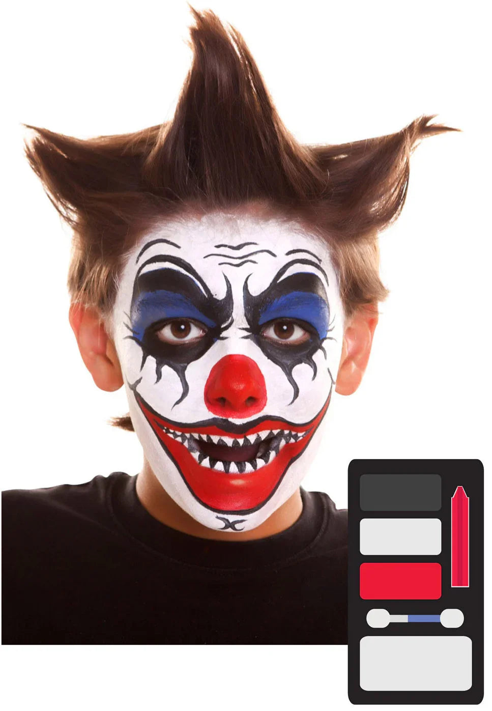 Kit de Maquillaje de Payaso Asesino Infantil Kits de Maquillaje Viving