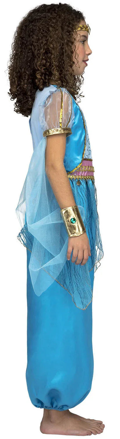 Disfraz de Shine Azul para Niña Shimmer y Shine Viving