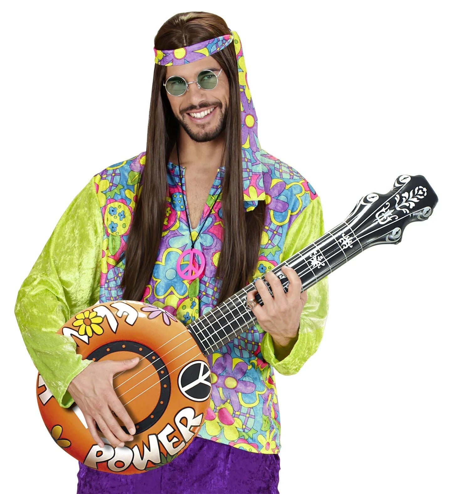 Banjo Hippie Hinchable Hippie Widmann