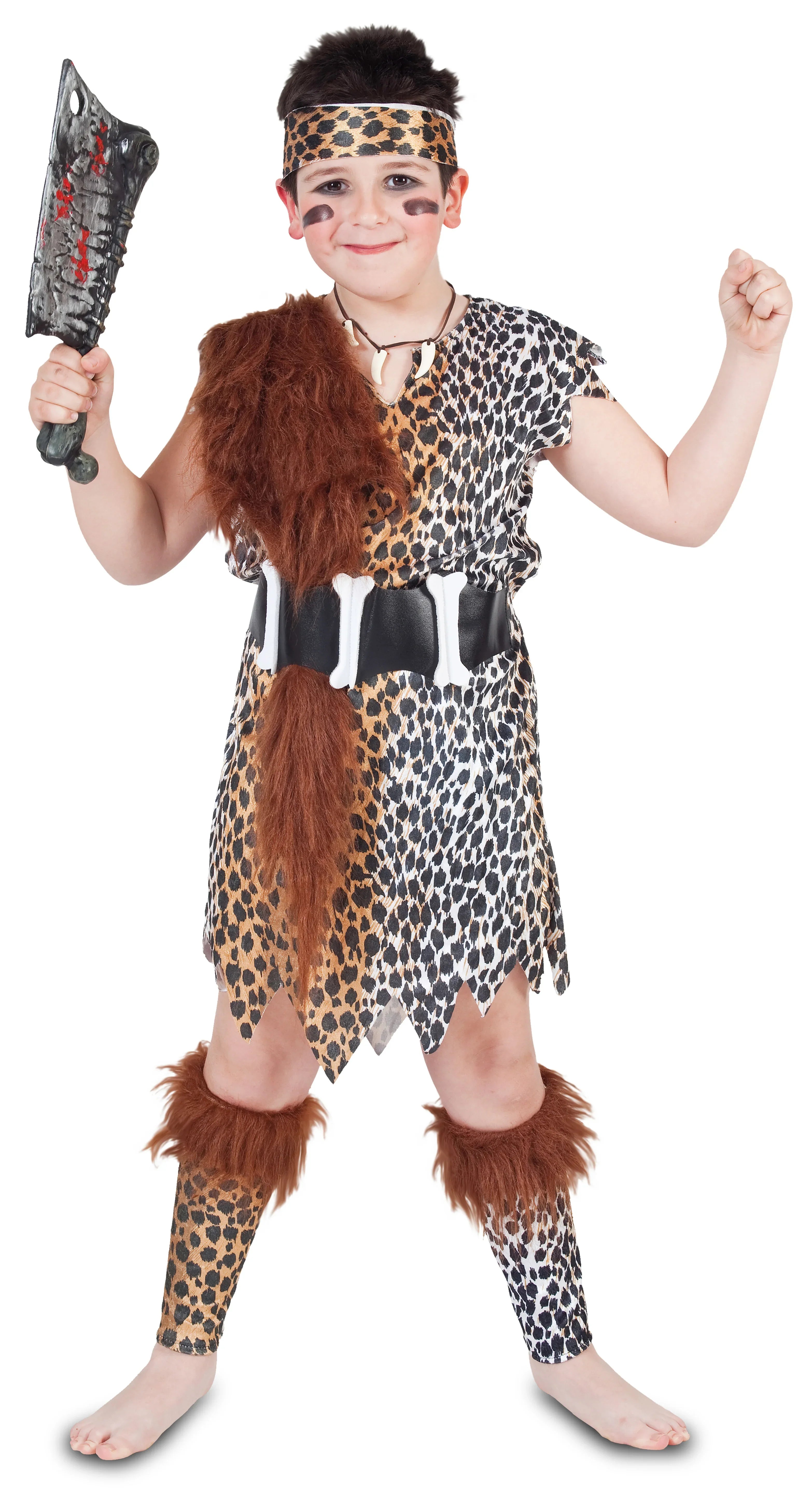 Disfraz de Cavernícola para Niño Cavernícolas y Trogloditas EuroCarnavales