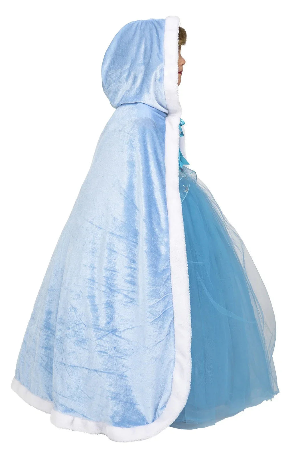 Capa Azul de Princesa Infantil Complementos Princesas Viving