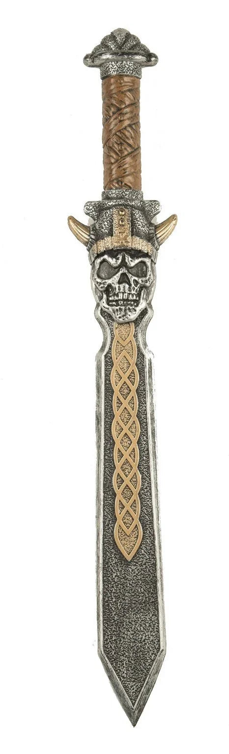 Espada Vikinga Decorada con Calaveras Complementos Vikingos Viving