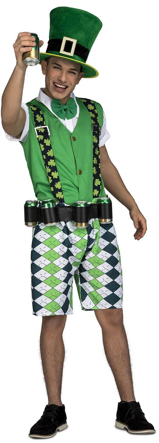 Disfraz de Irlandés Fiestero para Hombre San Patricio Viving