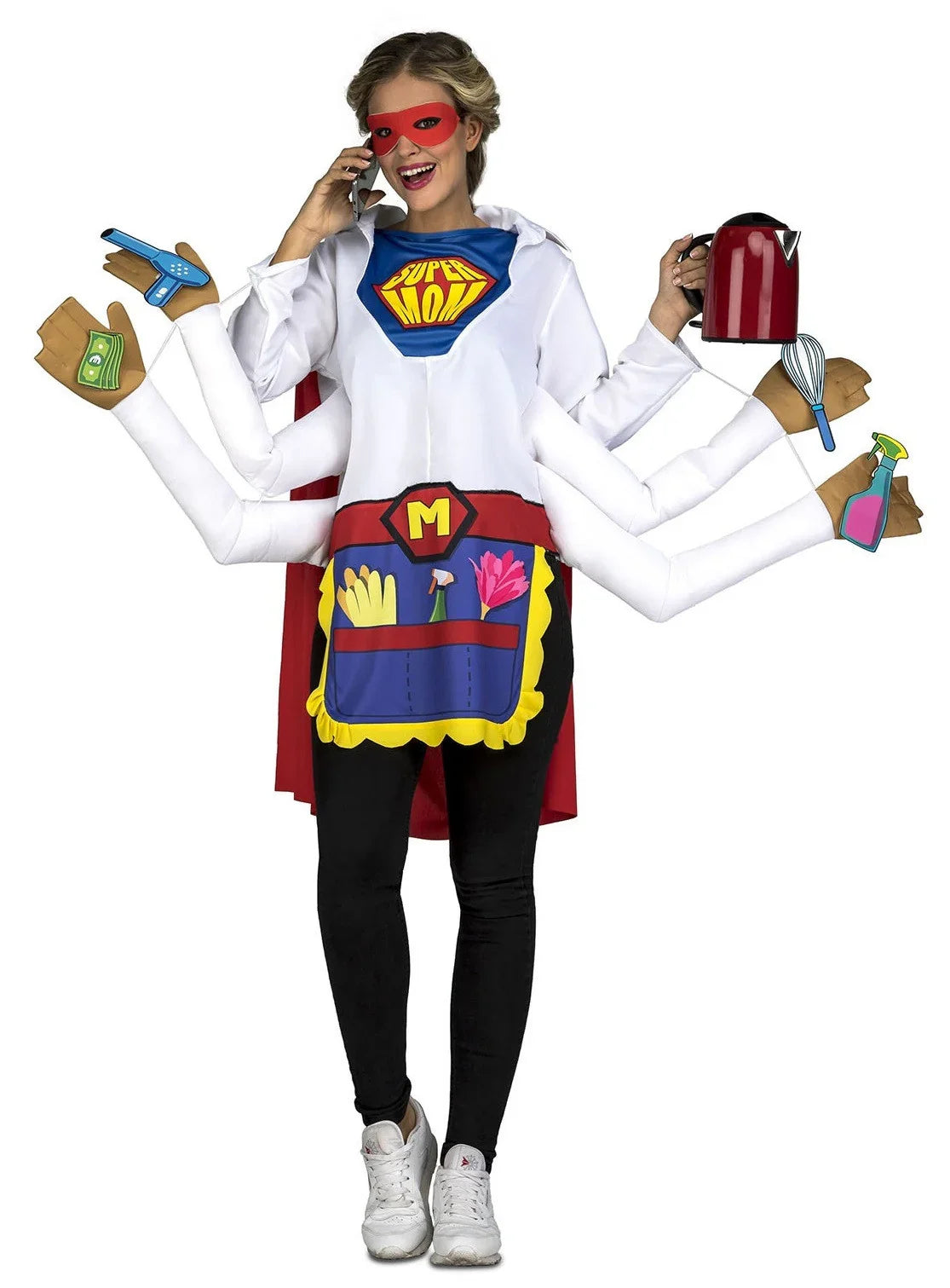 Disfraz de Super Madre Manitas para Mujer Superhéroes Viving